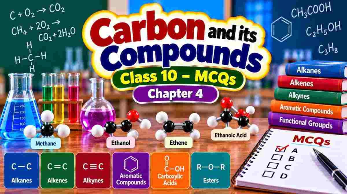 Carbon and Its Compounds Class 9 MCQ