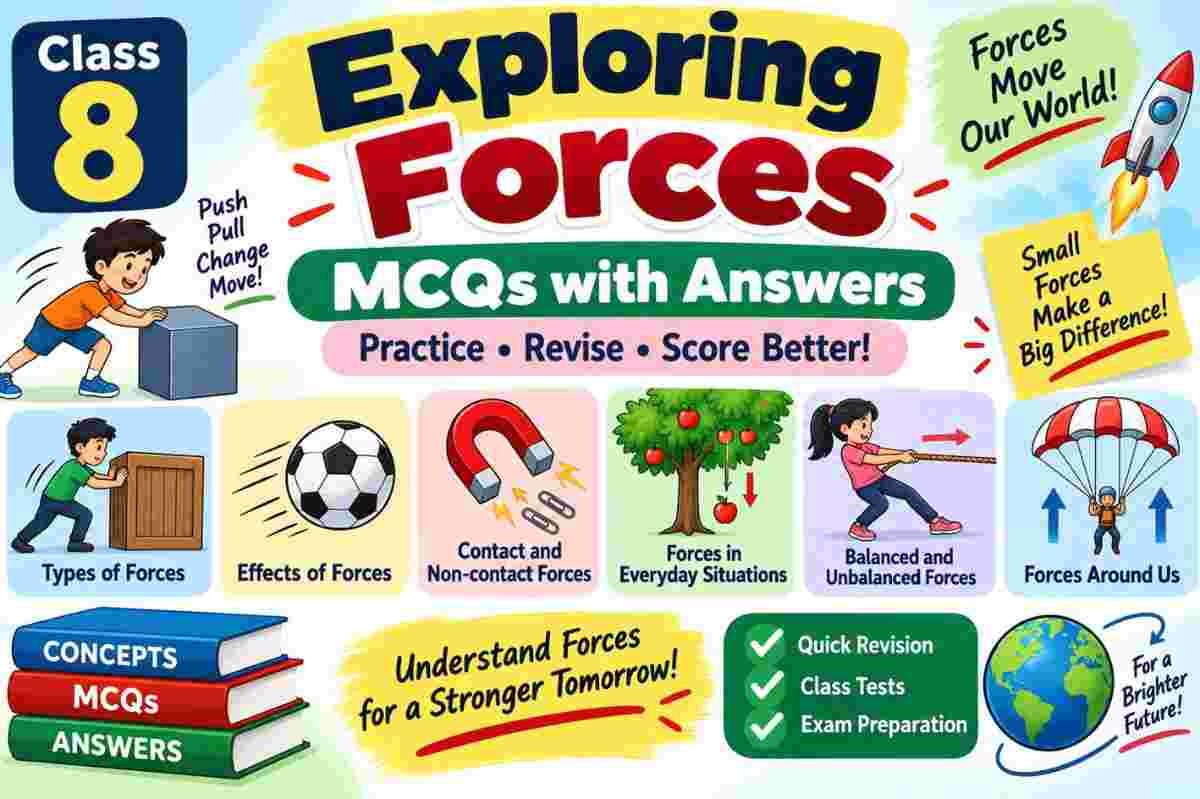 Exploring Forces Class 8 MCQ with Answers