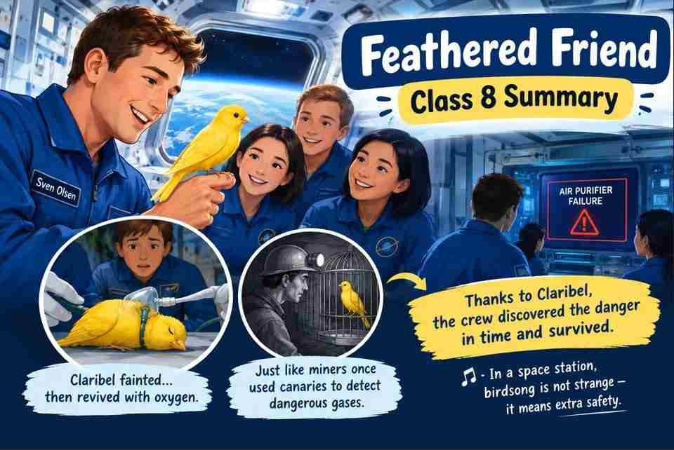 Feathered Friend Class 8 Summary Feathered Friend Class 8 Summary