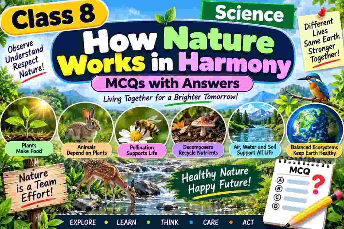 How Nature Works in Harmony Class 8 MCQ