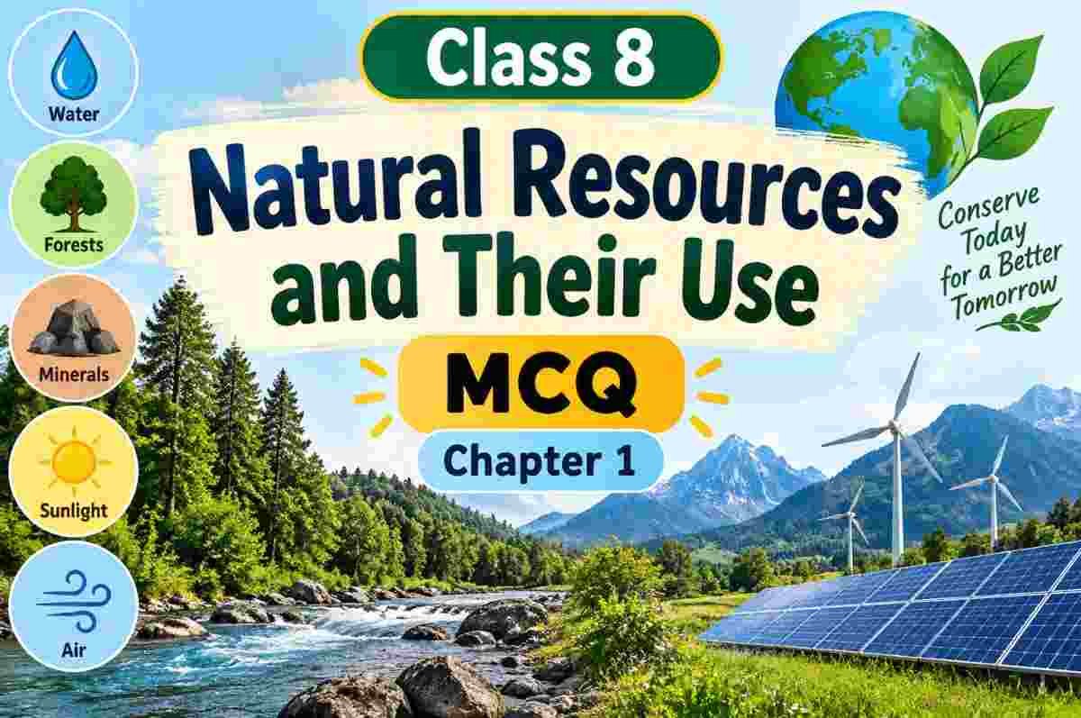 Natural Resources and their Use Class 8 MCQ