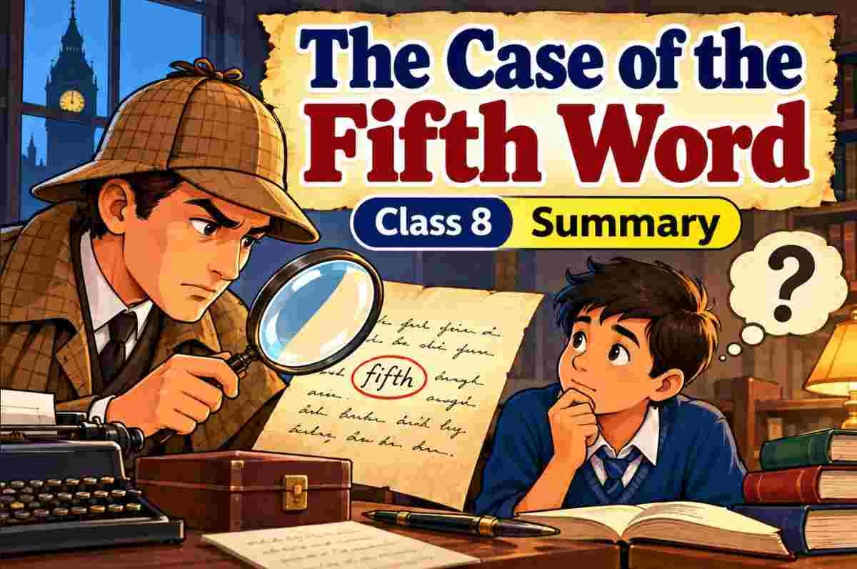The Case Of The Fifth Word Class 8 Summary