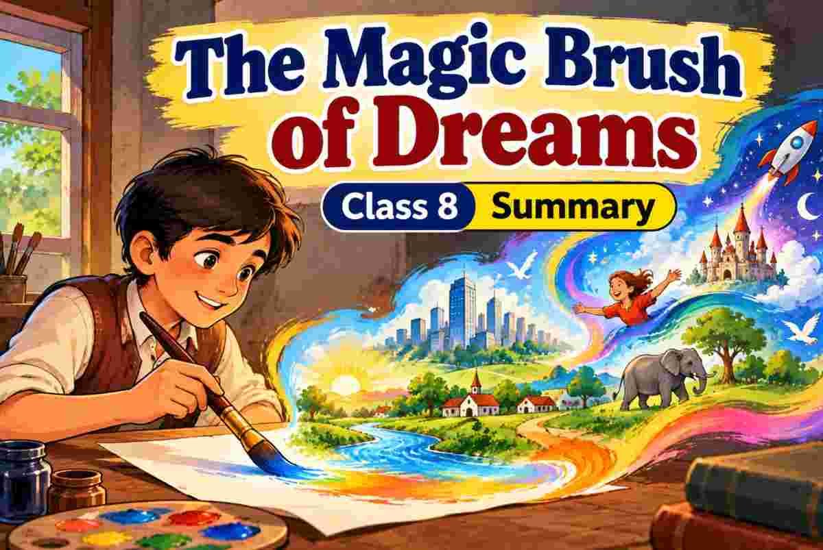 The Magic Brush Of Dreams Class 8 Summary