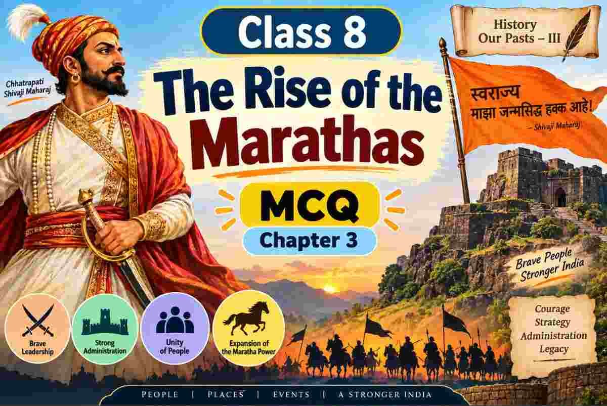 The Rise of Marathas Class 8 MCQ with Answers