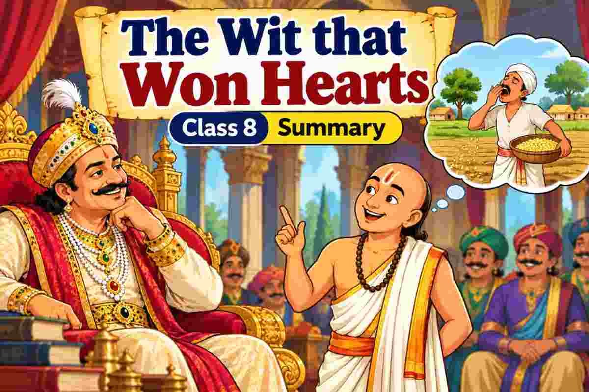 The Wit that Won Hearts Class 8 Summary 1