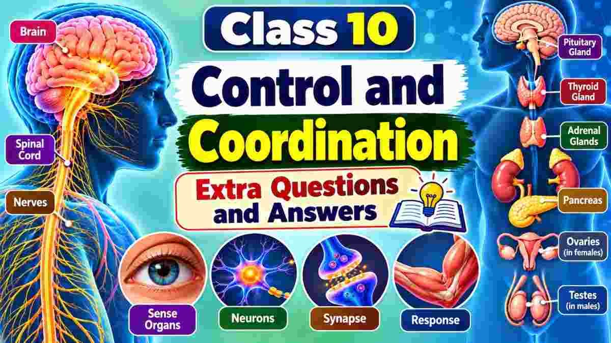 control and coordination class 10 extra questions and answers