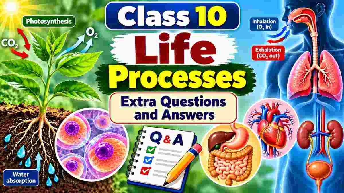 Life Processes Class 10 Extra Questions and Answers
