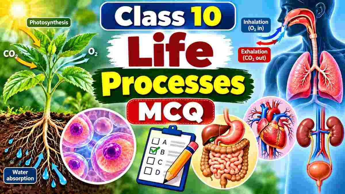 life processes class 10 mcqs
