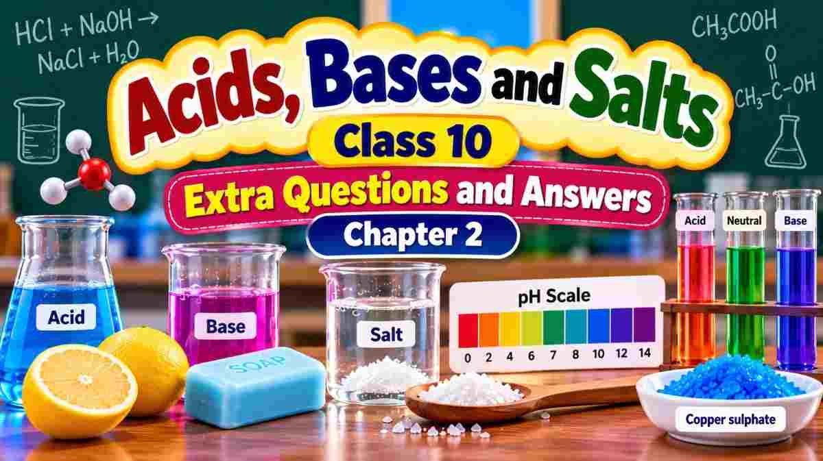 Acids Bases and Salts Class 10 Extra Questions and Answers