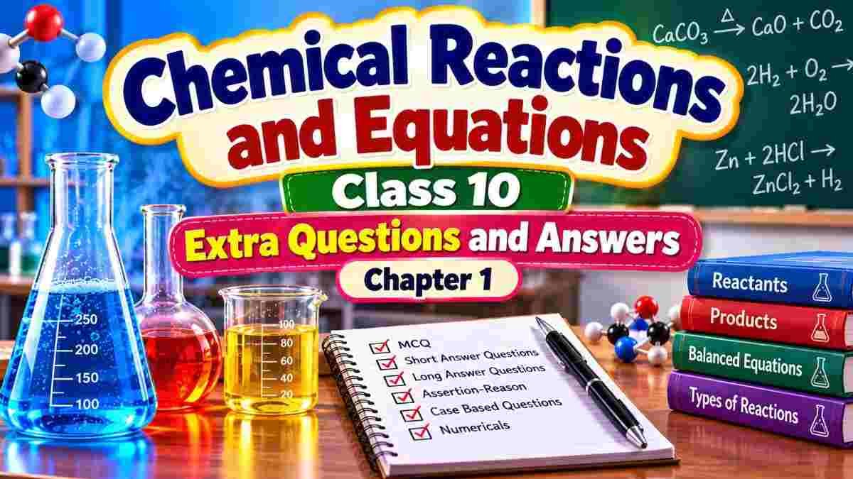 Chemical Reactions and Equations Extra Questions and Answers
