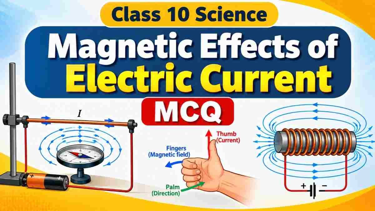 Magnetic Effects of Electric Current Class 10 MCQ