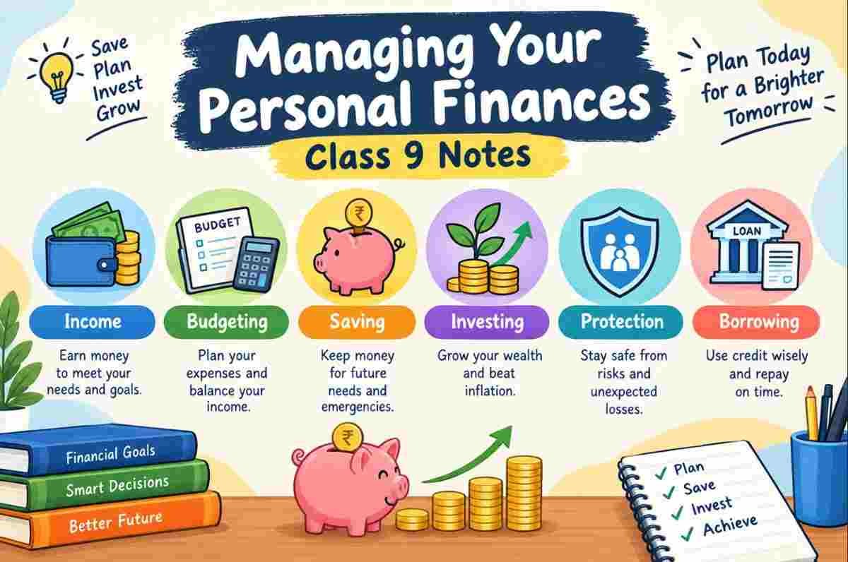 manage your personal finances class 9 notes